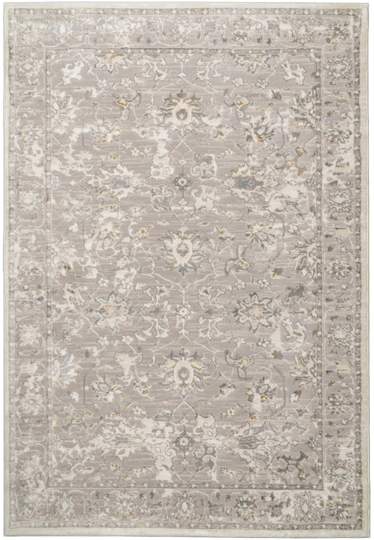 Azure 12580-195 Cream/Grey/Blue Area Rug