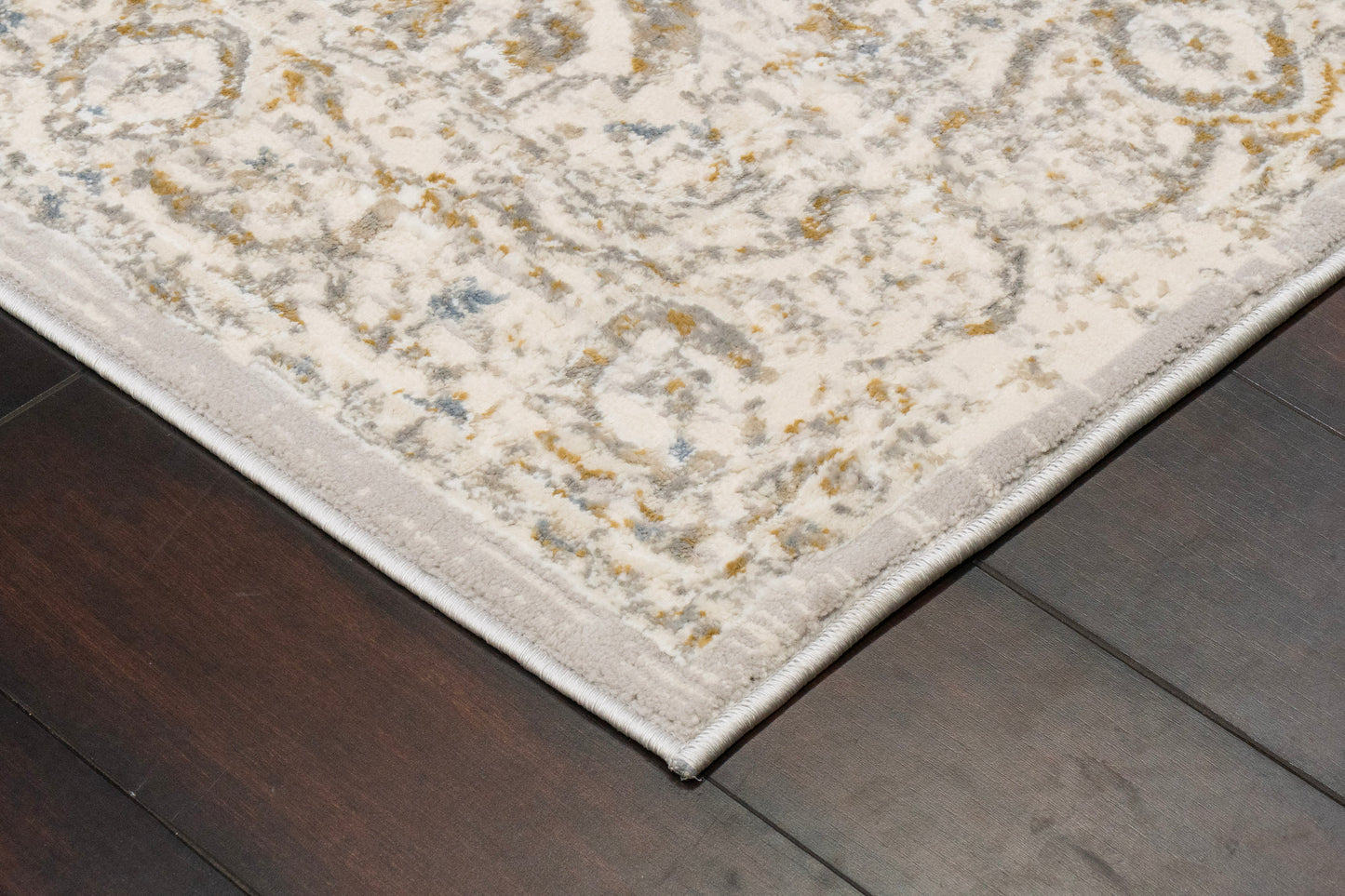 Azure 12582-189 Ivory/Beige/Grey Area Rug