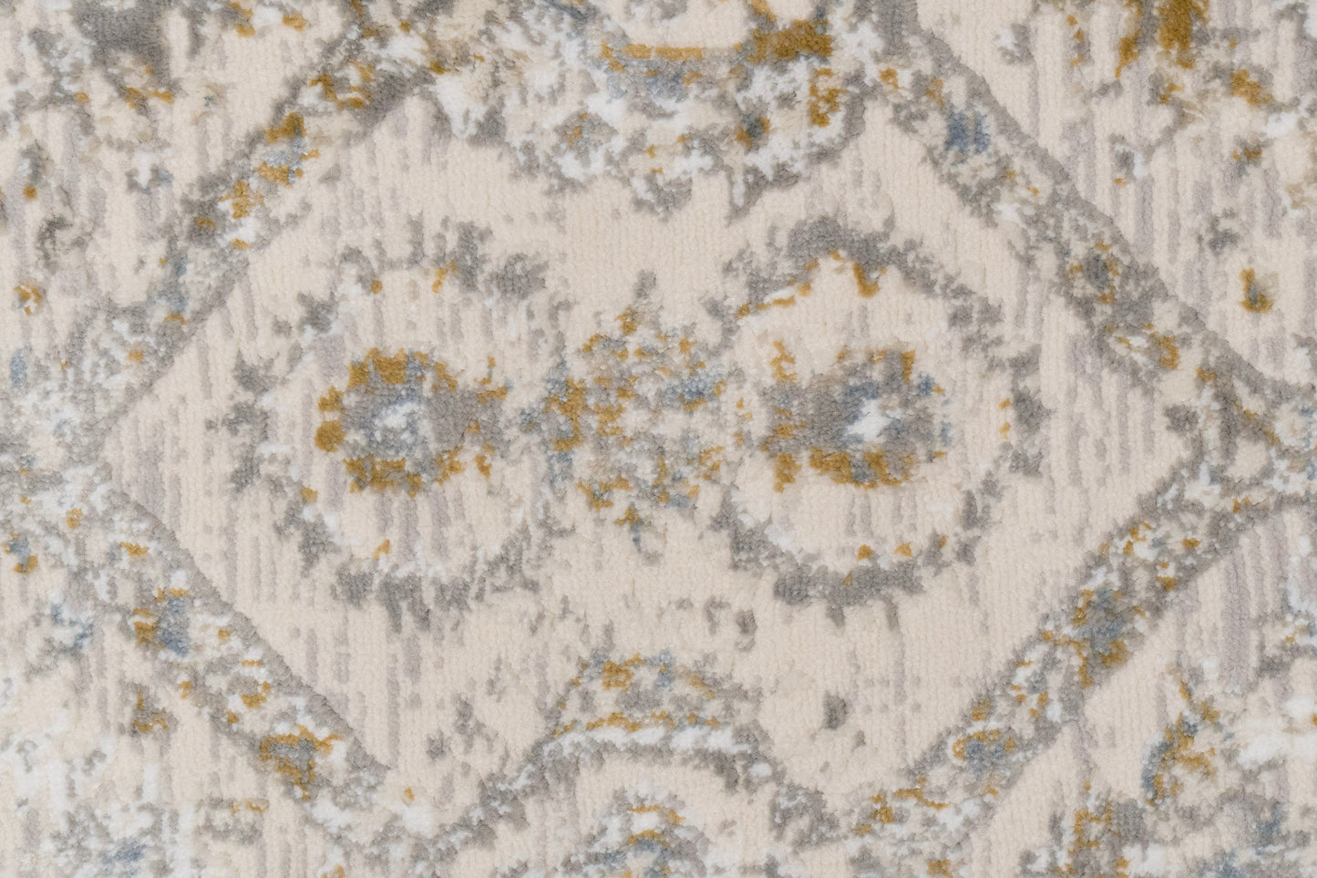 Azure 12582-189 Ivory/Beige/Grey Area Rug