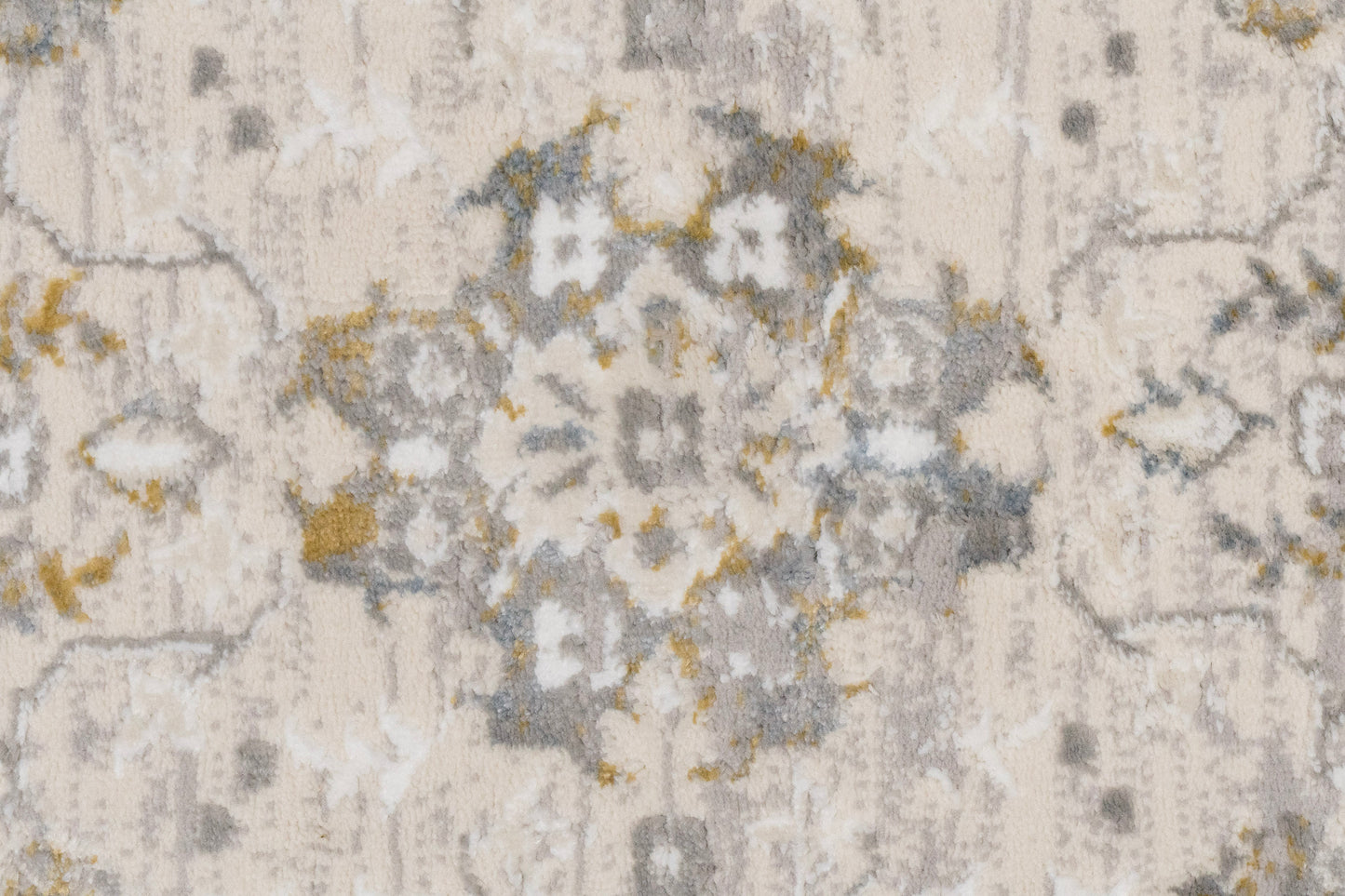 Azure 12586-195 Ivory/Grey/Blue Area Rug