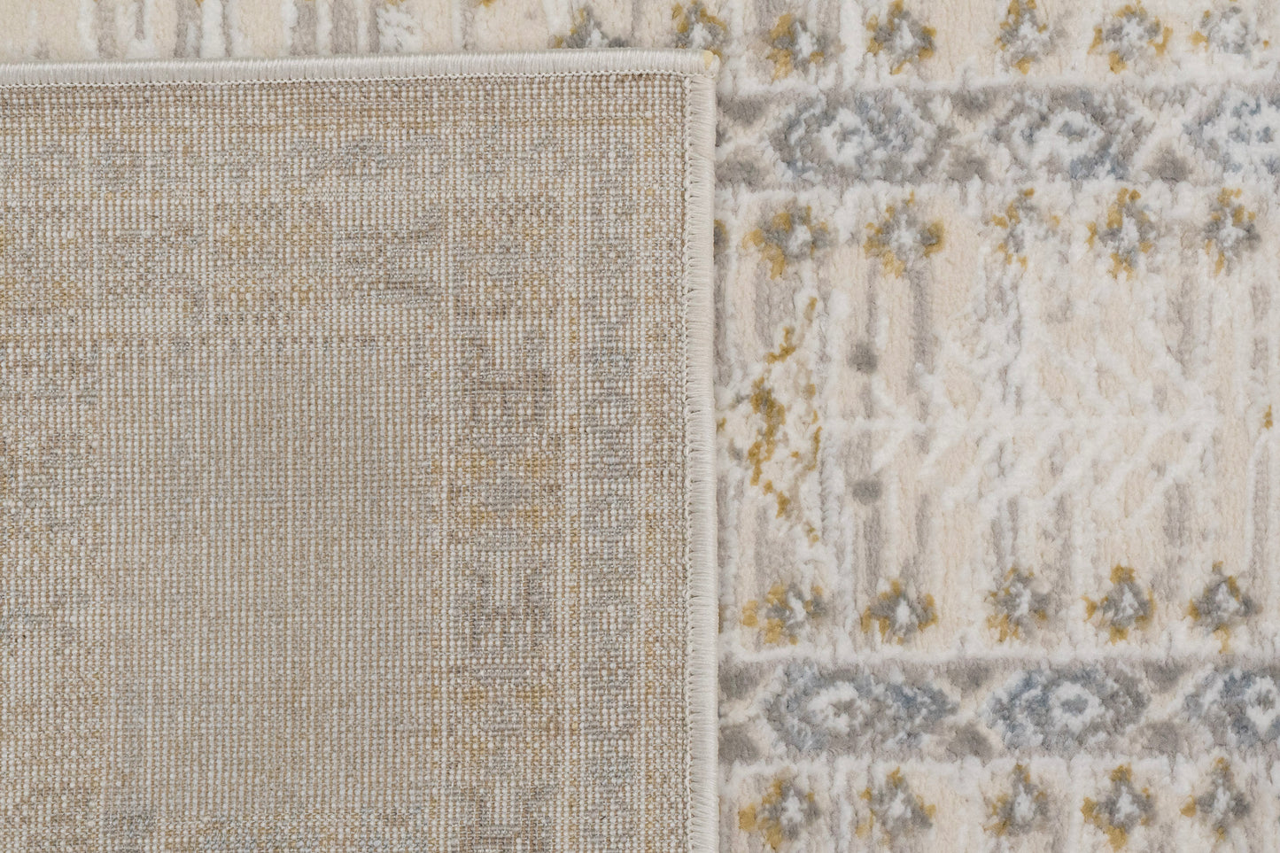 Azure 12583-189 Ivory/Beige/Grey Area Rug