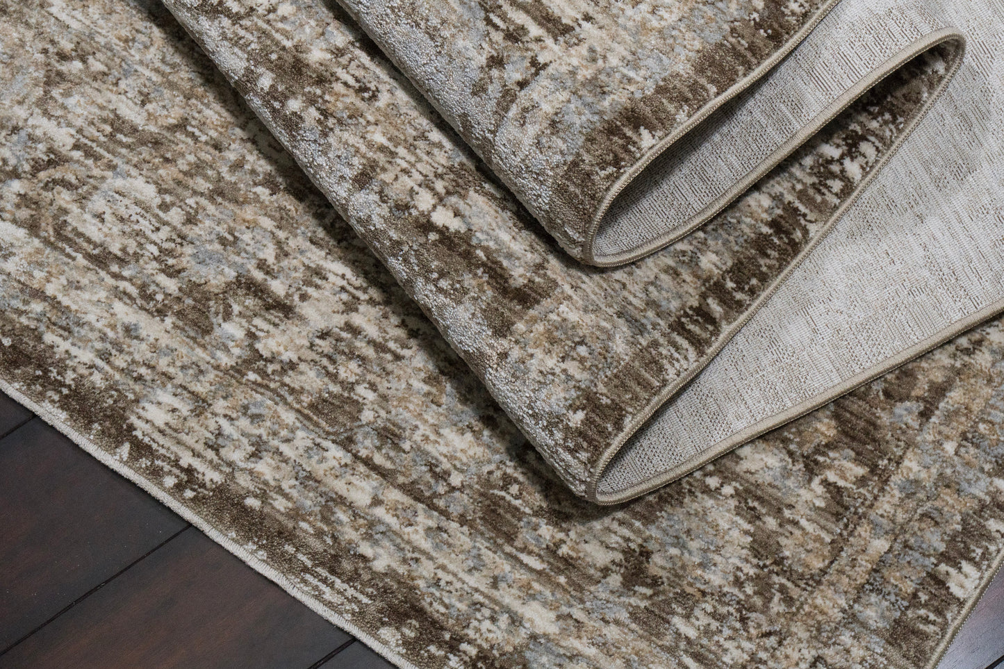 Bliss 17580-890 Beige/Grey Area Rug