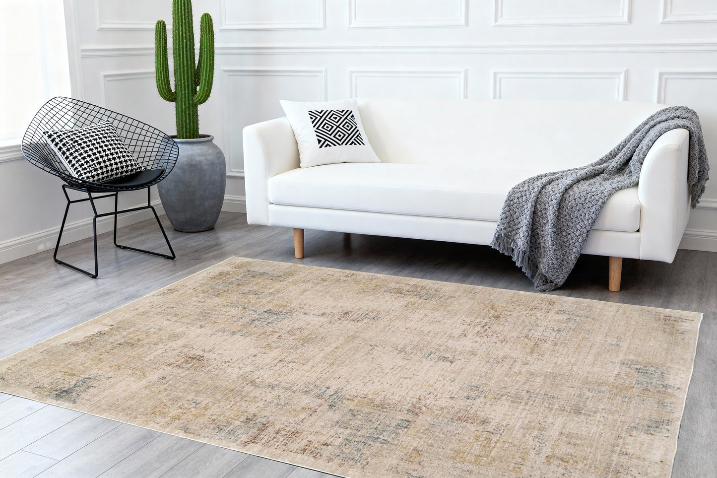 Bloomfield 19604-980 Grey/Beige Area Rug
