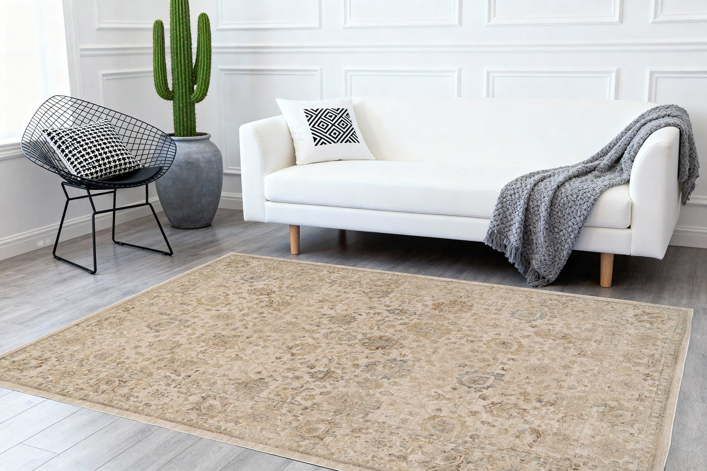 Bloomfield 19606-891 Beige/Grey/Cream Area Rug