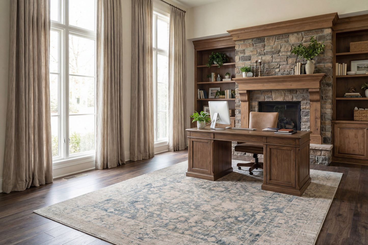 Bloomfield 19603-910 Grey/Cream Area Rug