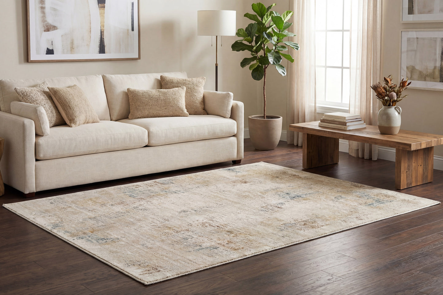 Bloomfield 19604-980 Grey/Beige Area Rug