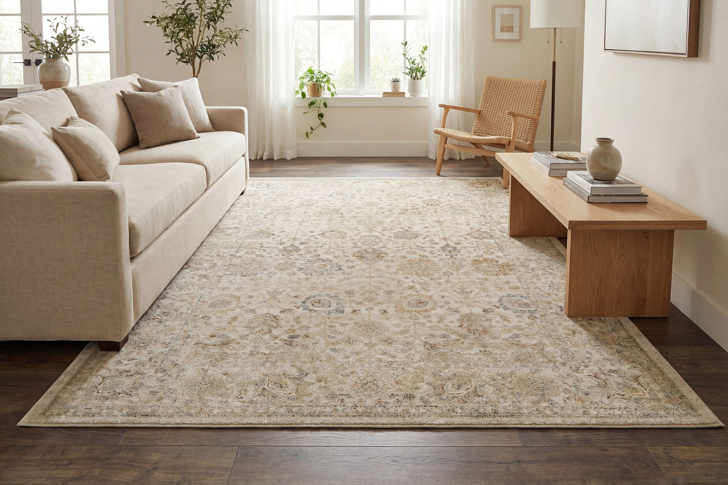 Bloomfield 19606-891 Beige/Grey/Cream Area Rug