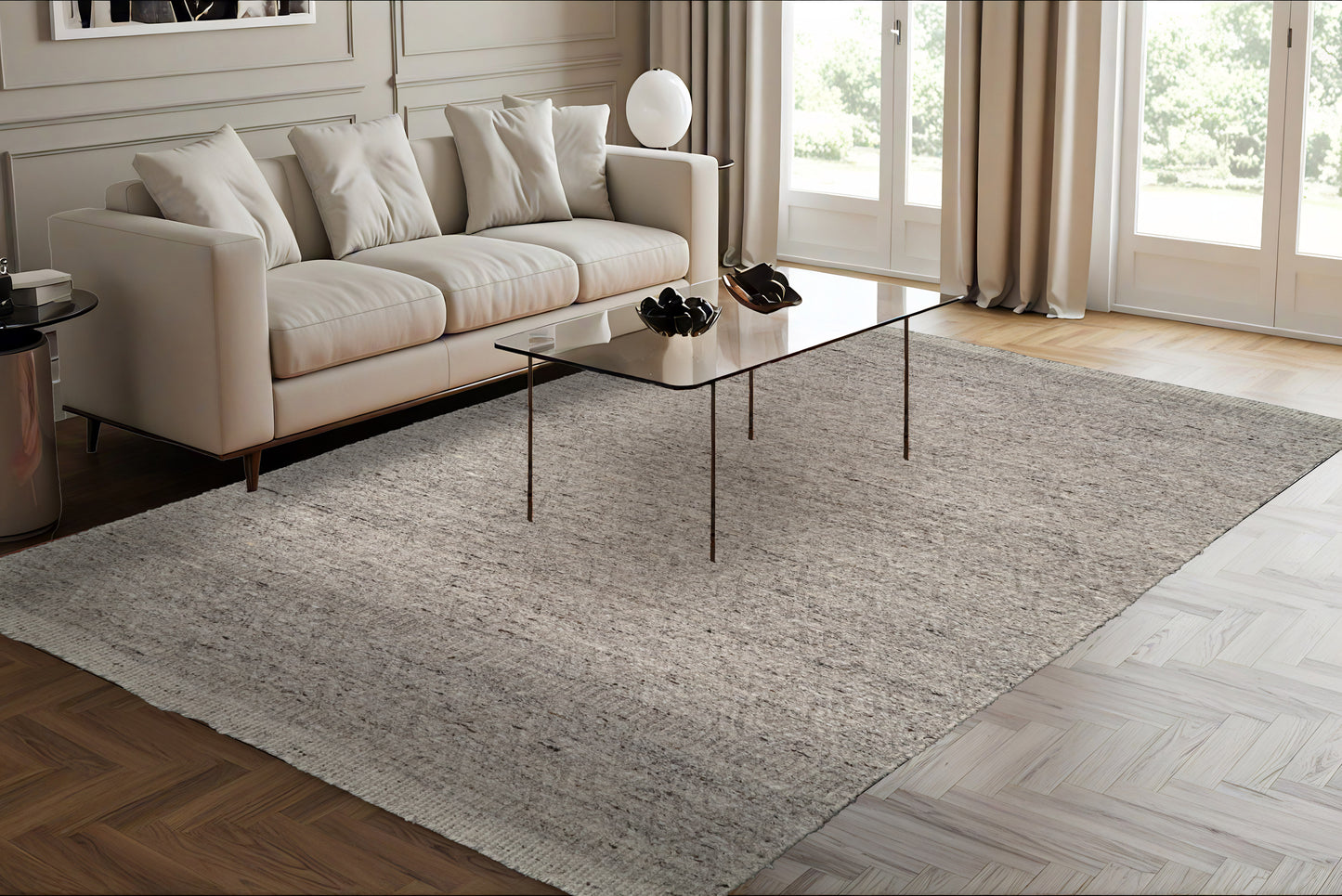 Bombay 9581-800 Taupe Area Rug