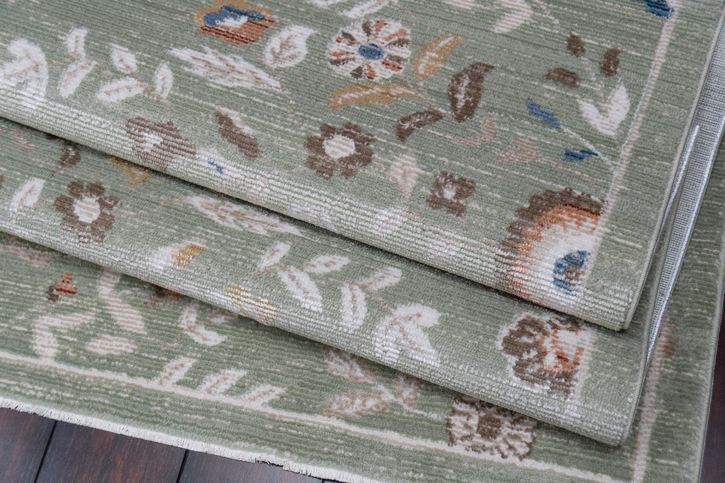 Botanica 13359-499 Olive/Multi Area Rug