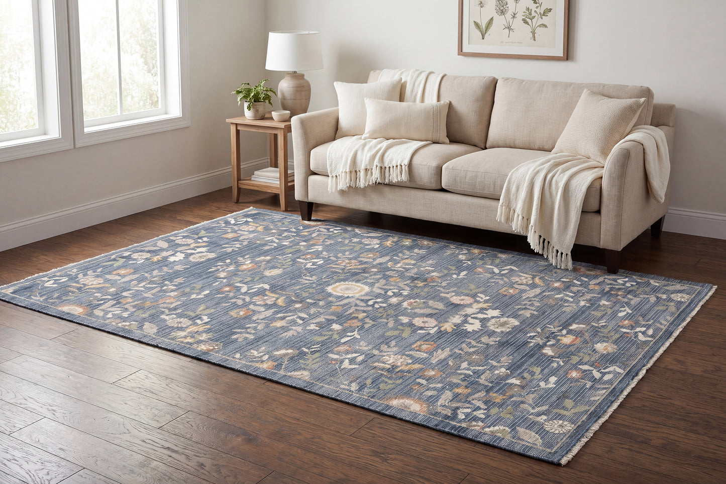Botanica 13359-599 Navy/Multi Area Rug