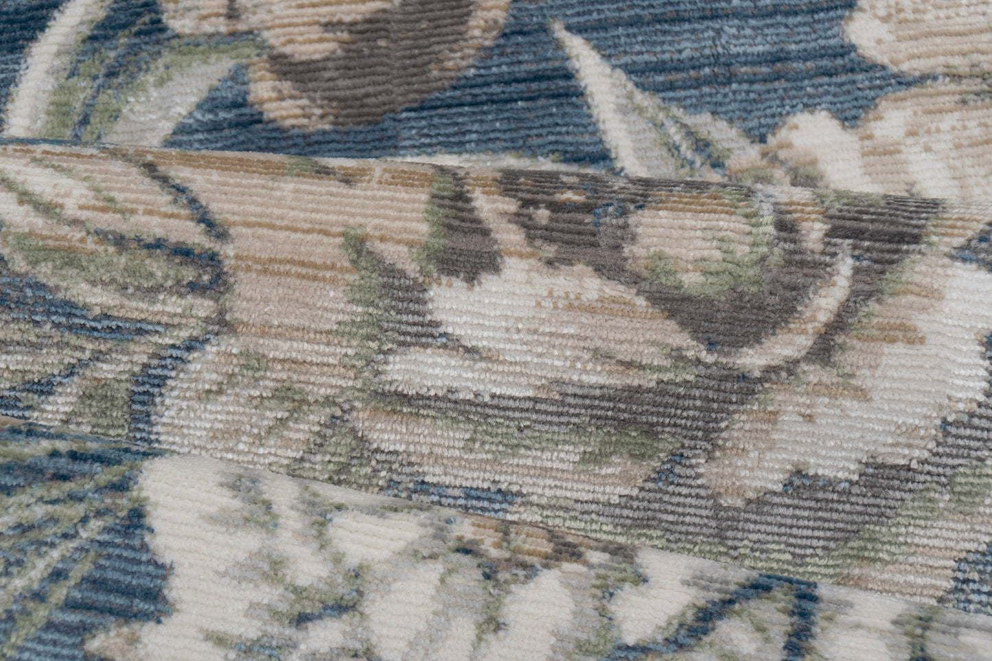 Botanica 13361-580 Navy/Beige Area Rug