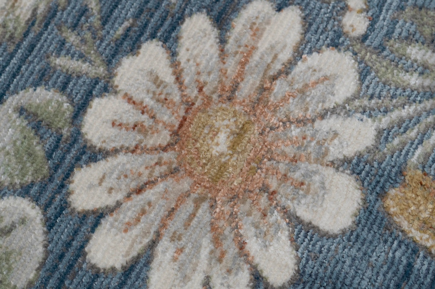 Botanica 13361-583 Navy/Beige/Coral Area Rug