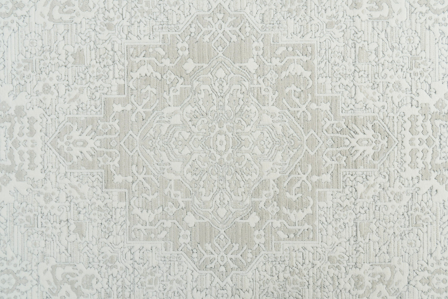 Boutique 19482-910 Grey/Cream Area Rug