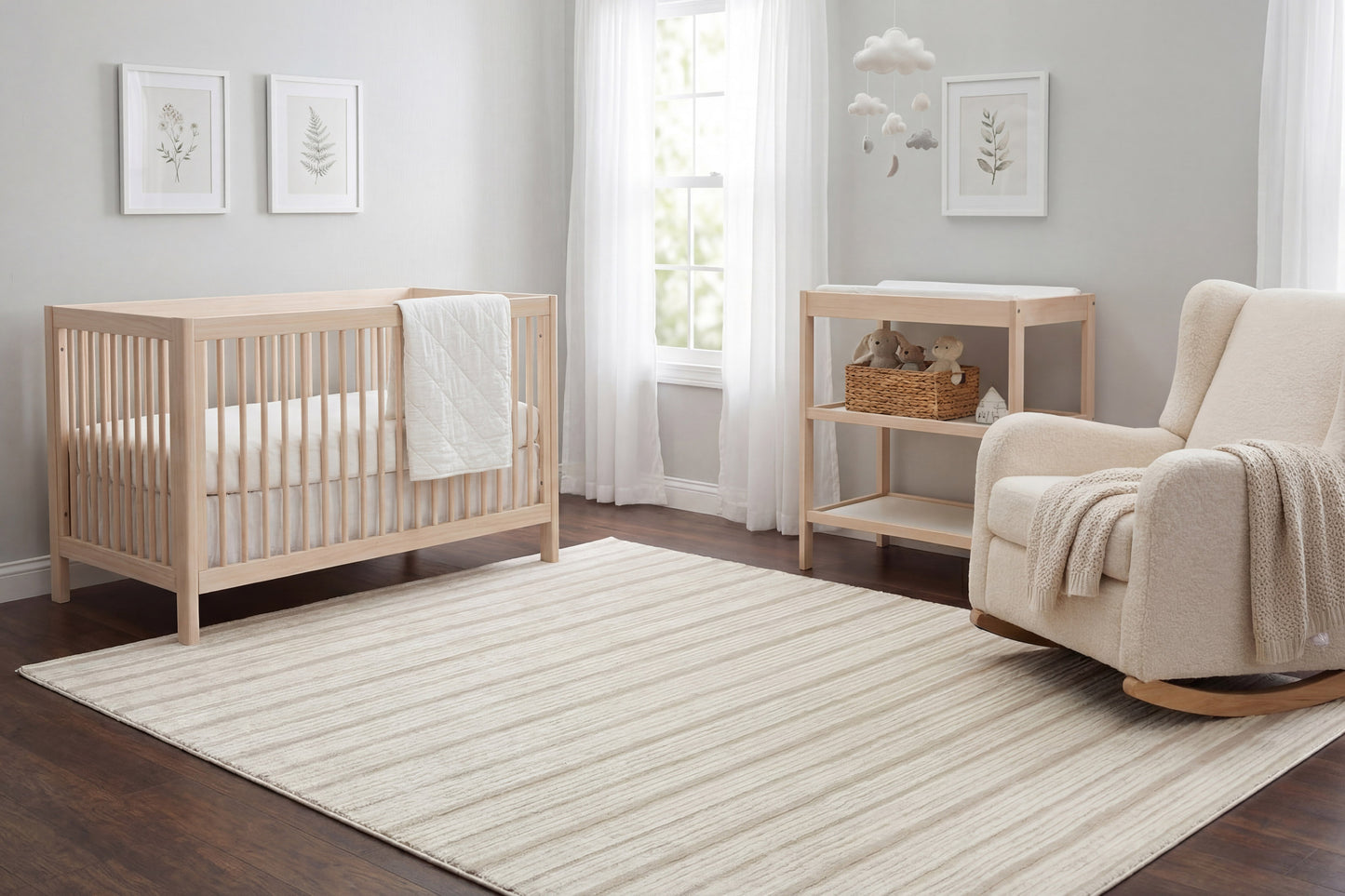 Boutique 19480-910 Grey/Cream Area Rug