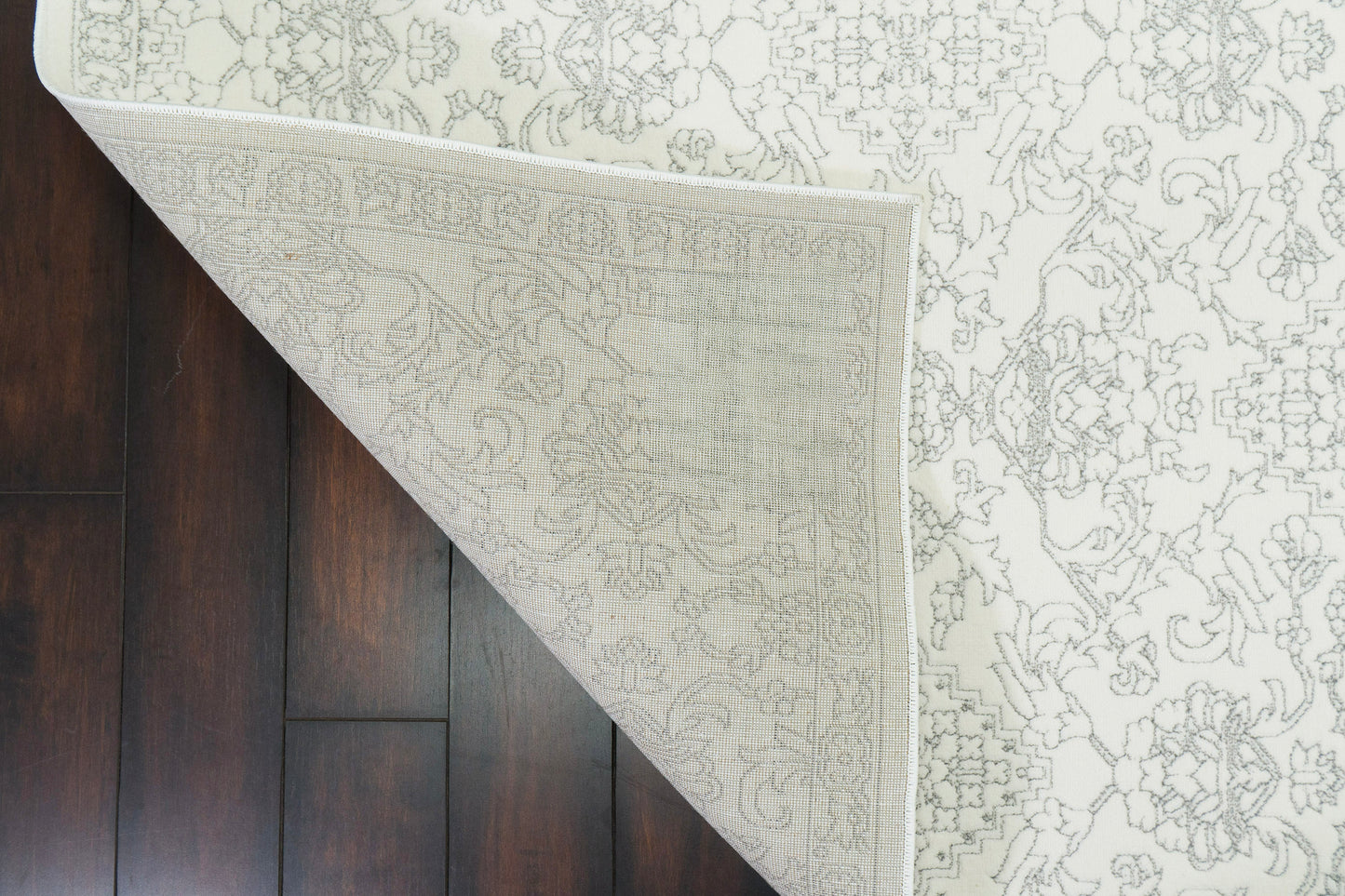 Boutique 19483-910 Grey/Cream Area Rug