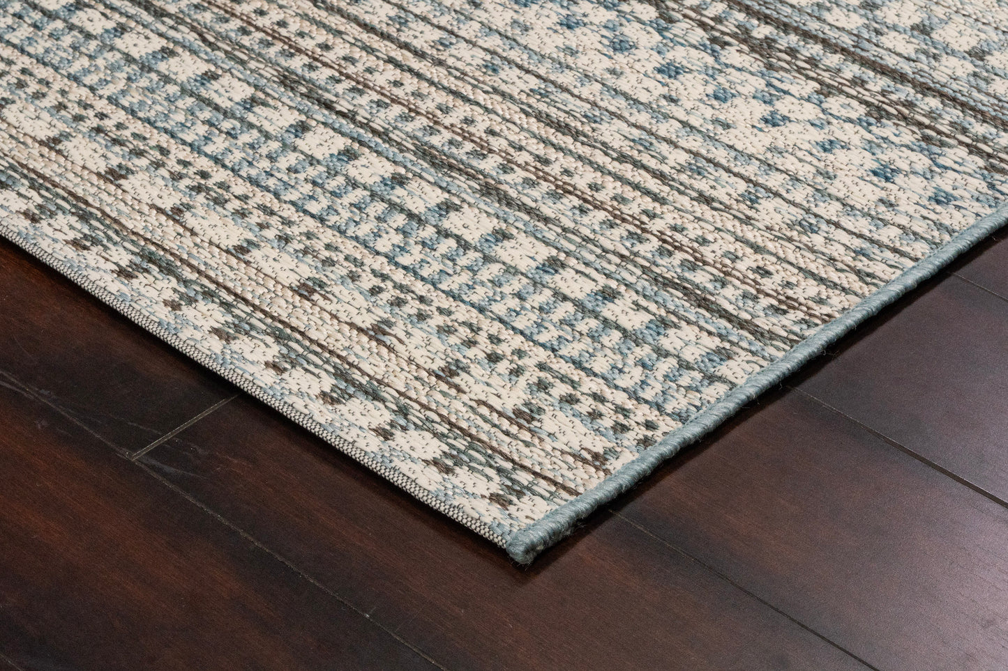 Brighton 8570-5032 Beige/Blue Area Rug
