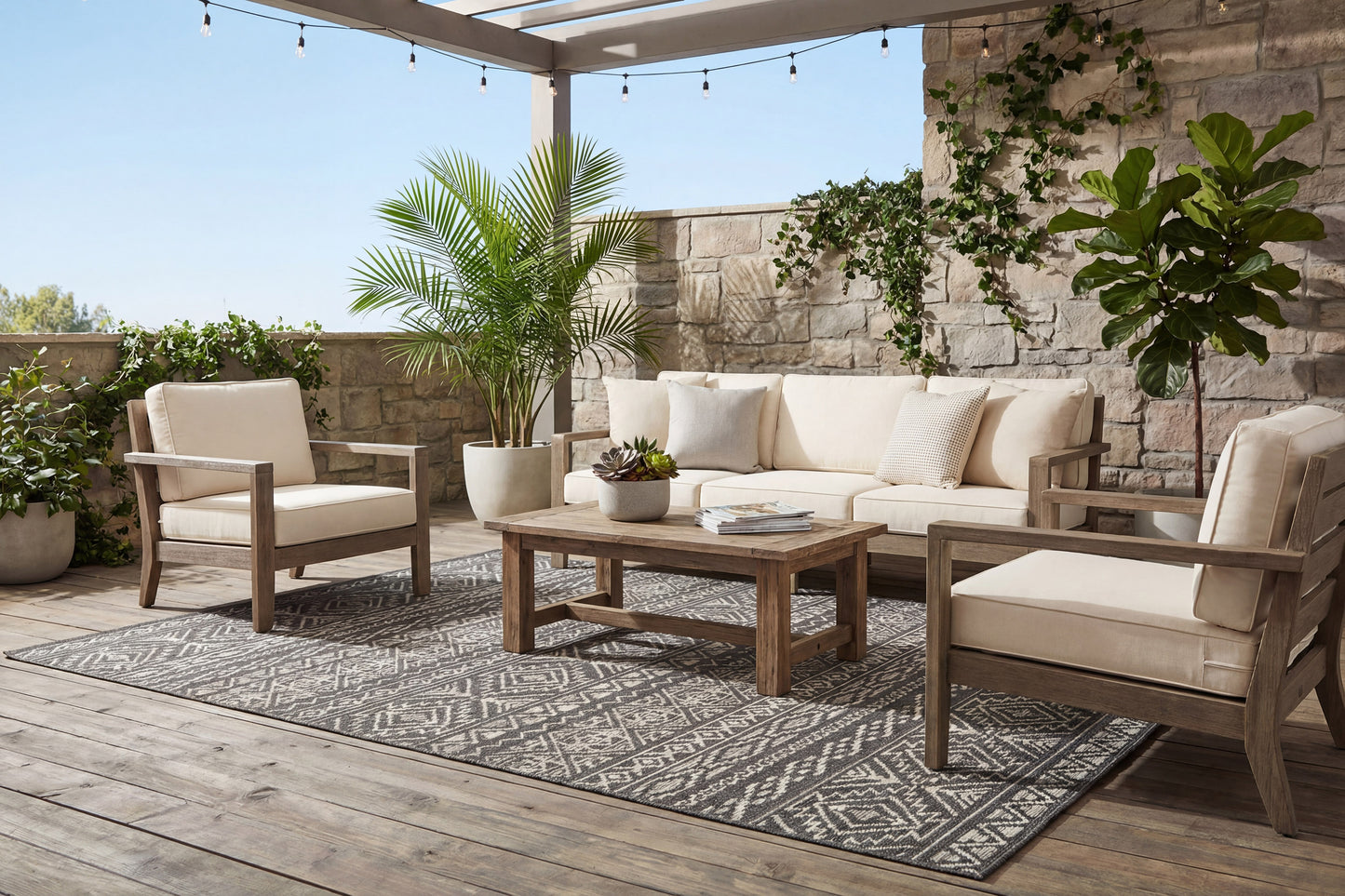 Brighton 8359-3034 Grey Area Rug