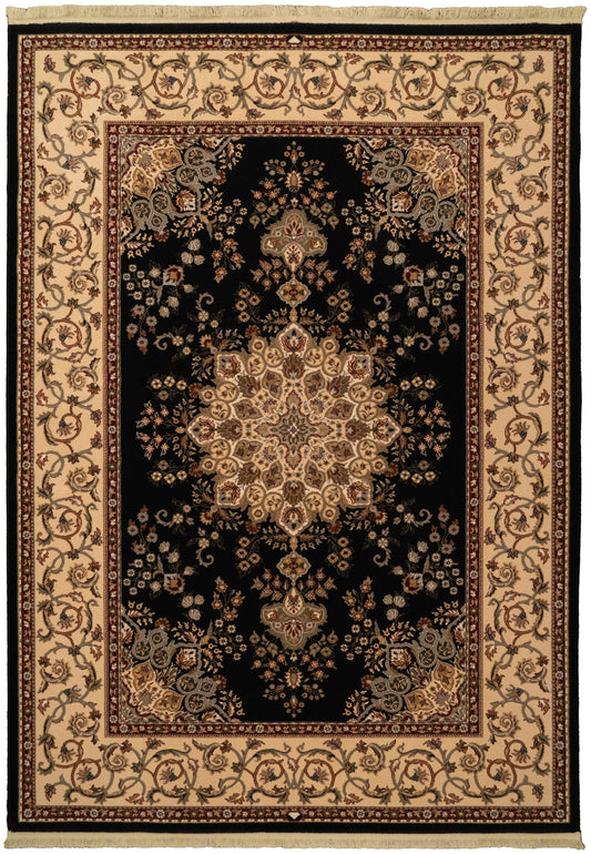 Brilliant 7201-090 Black Area Rug
