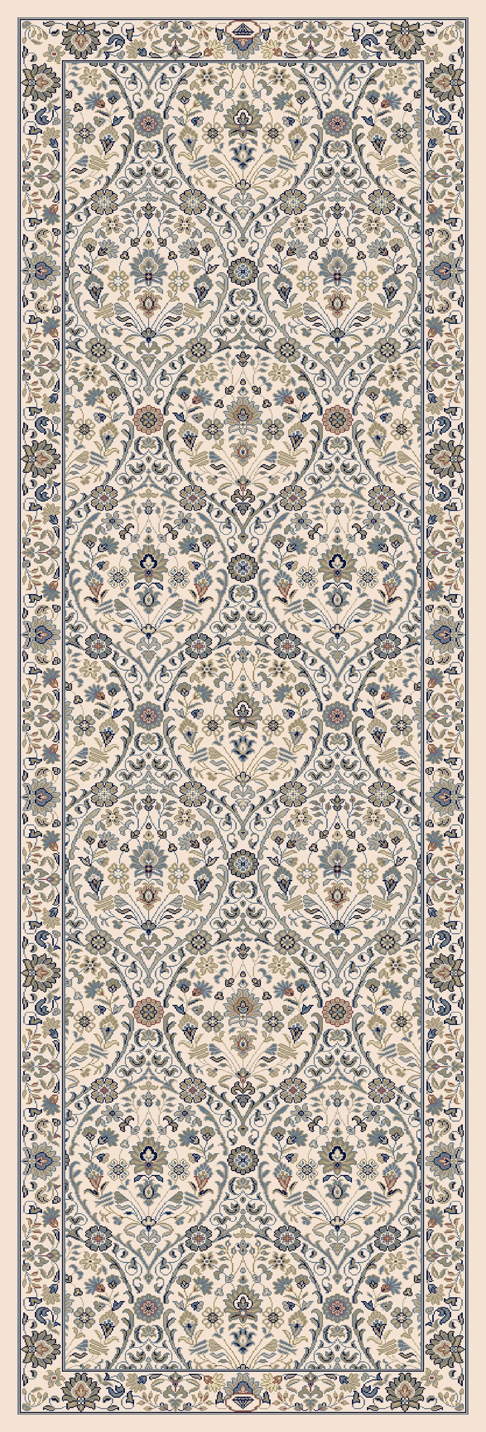 Brilliant 7278-101 Ivory Area Rug