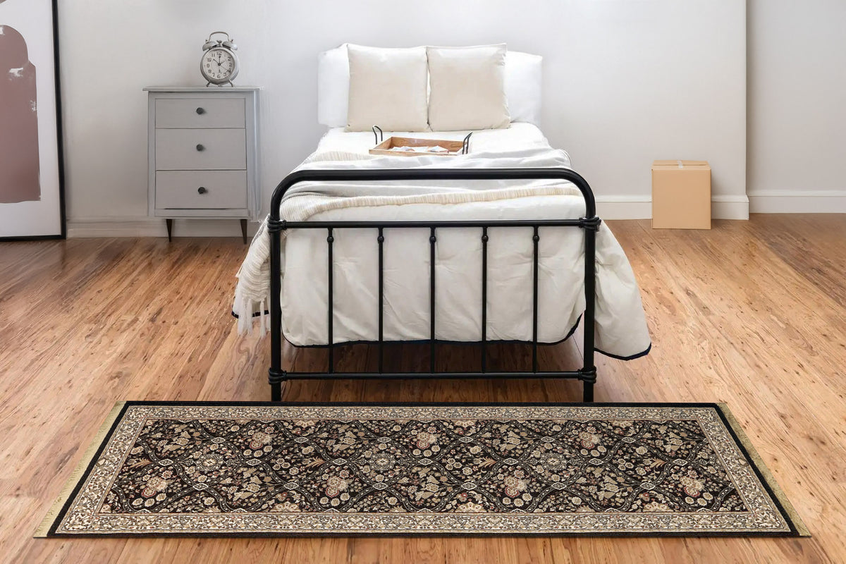 Brilliant 7211-090 Black Area Rug