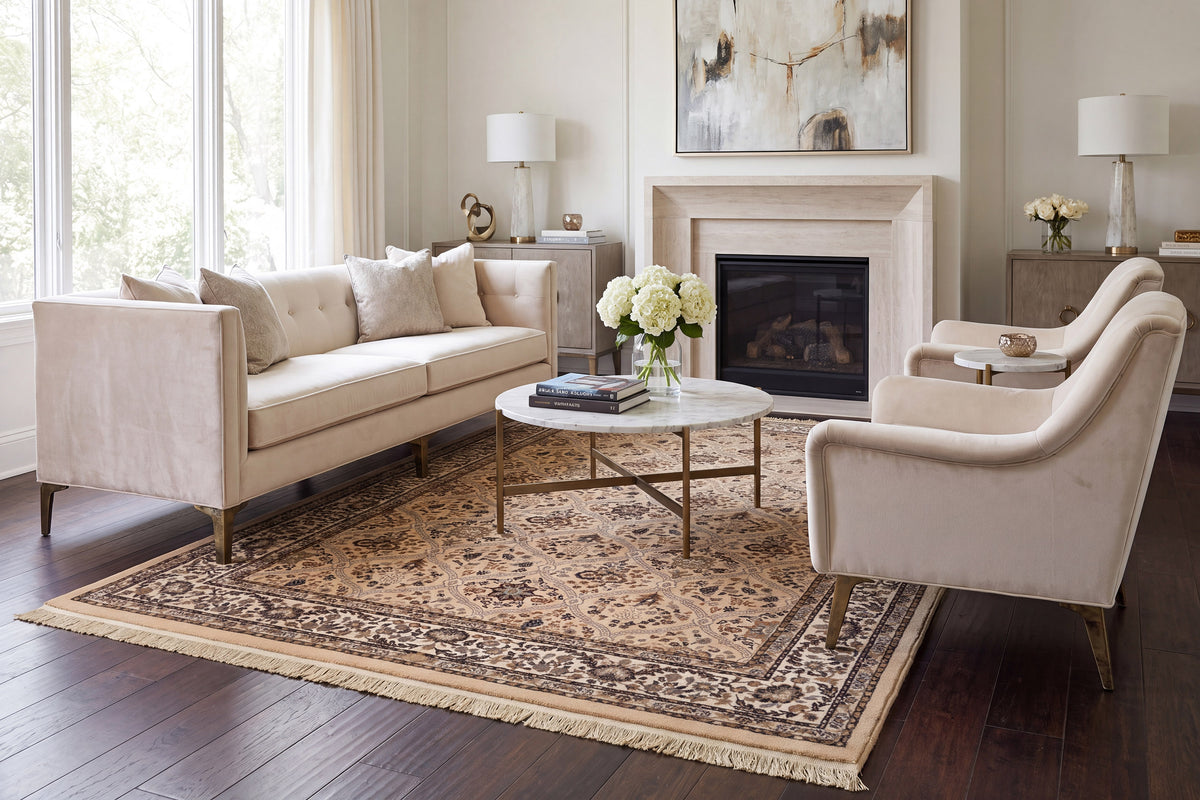 Brilliant 7211-820 Linen Area Rug