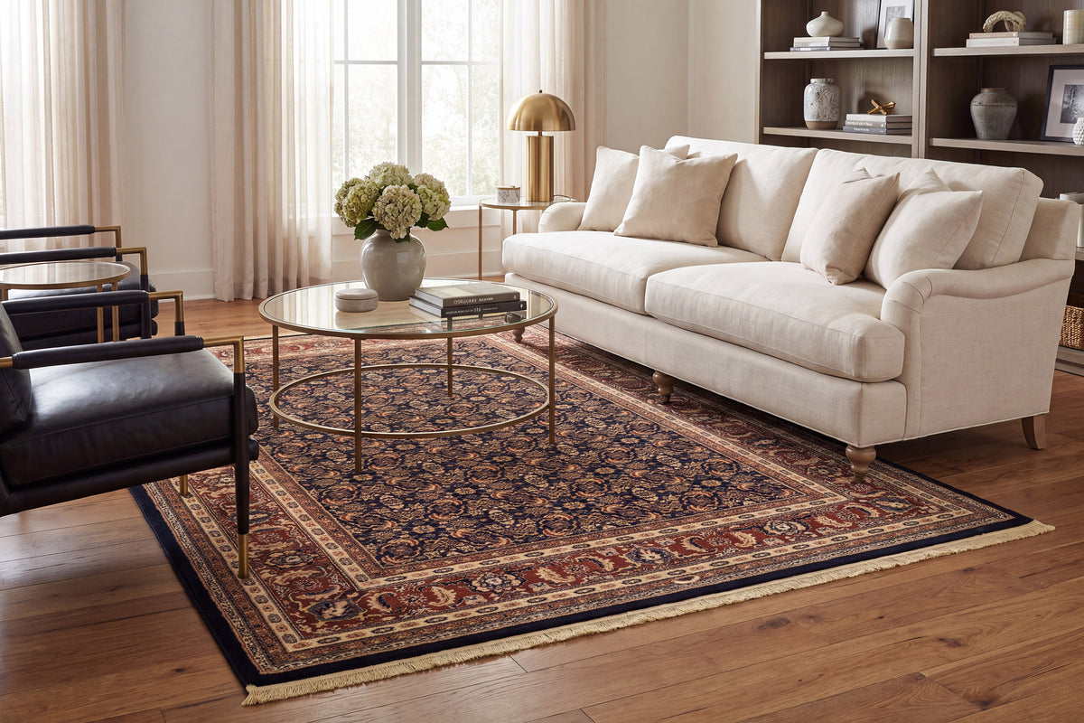 Brilliant 72240-520 Navy Area Rug