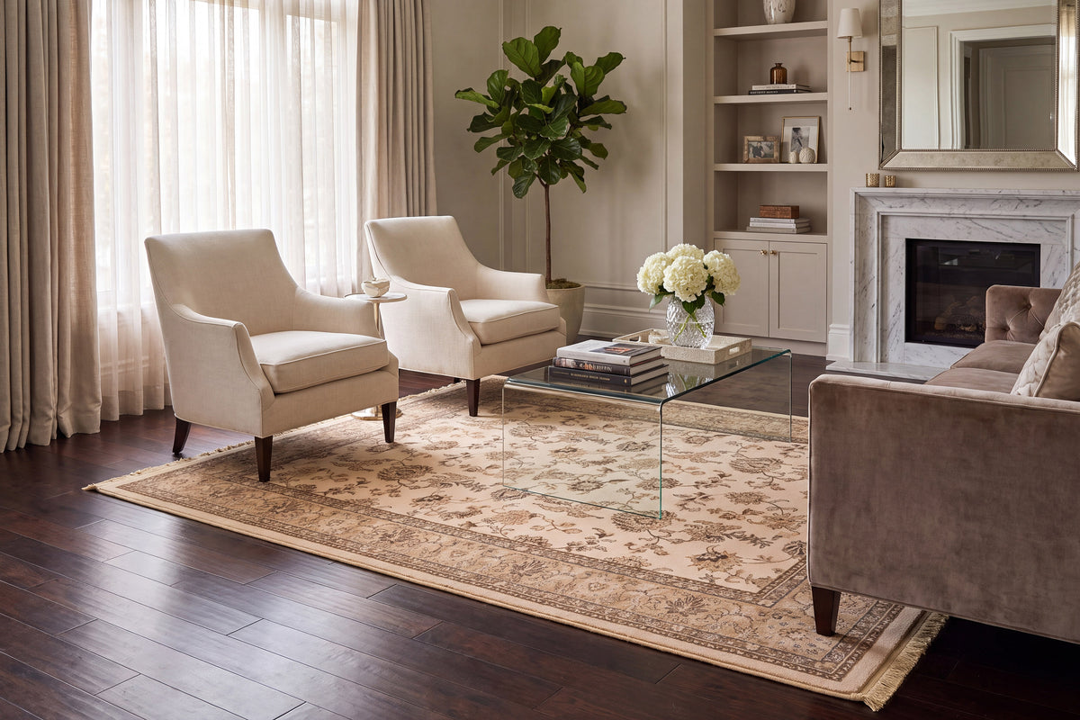 Brilliant 7226-121 Ivory Area Rug