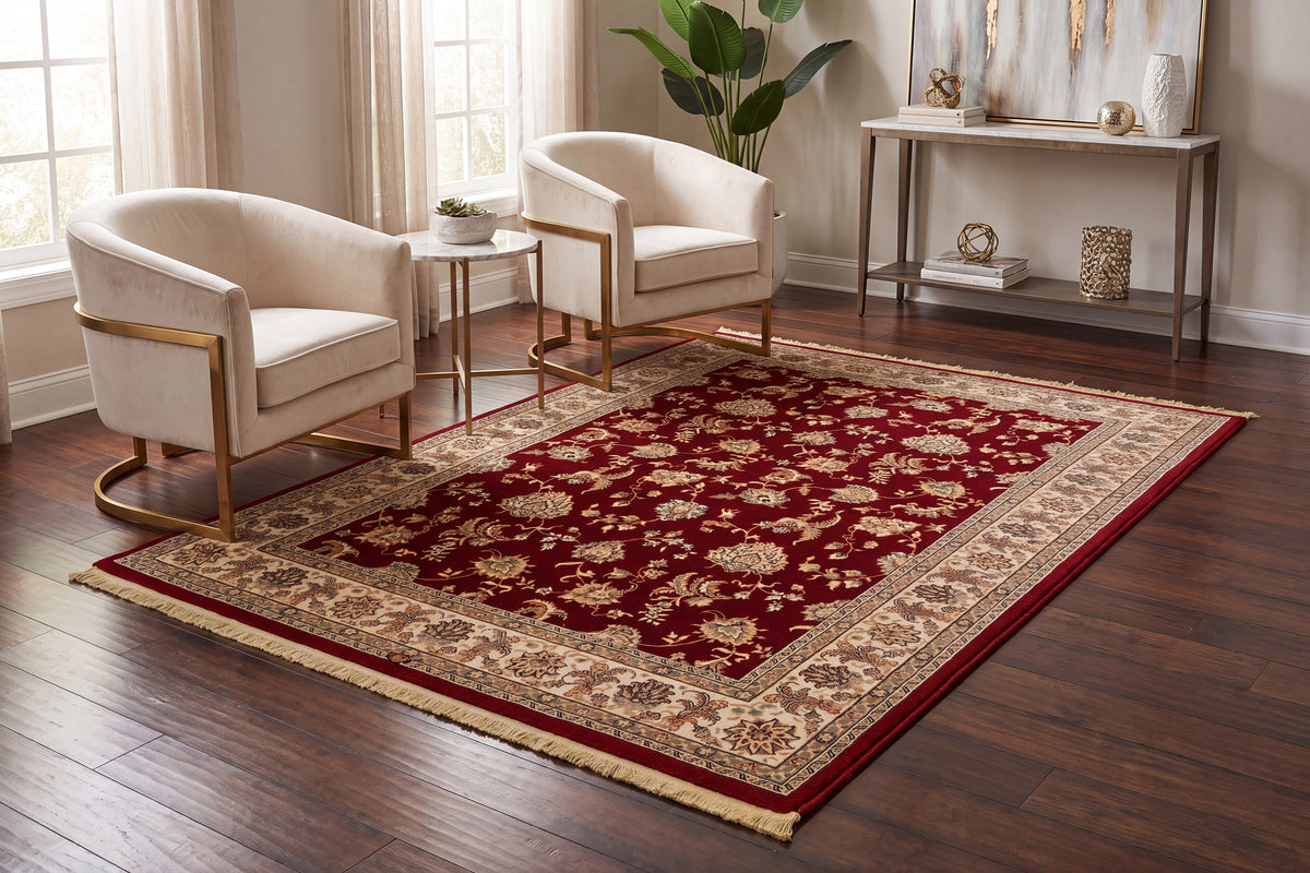 Brilliant 7226-330 Red Area Rug