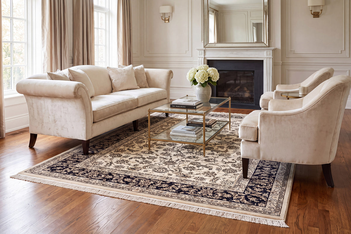 Brilliant 72284-191 Ivory Area Rug