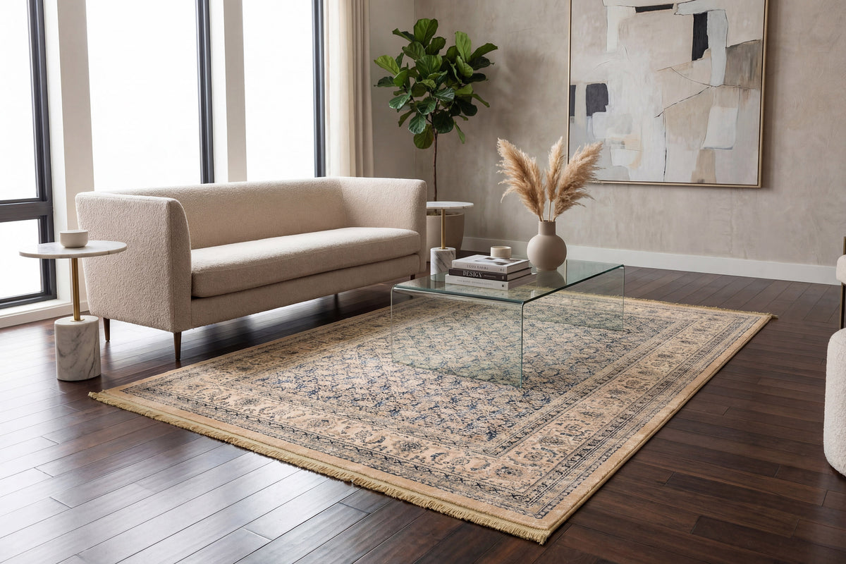 Brilliant 72407-501 Navy Area Rug