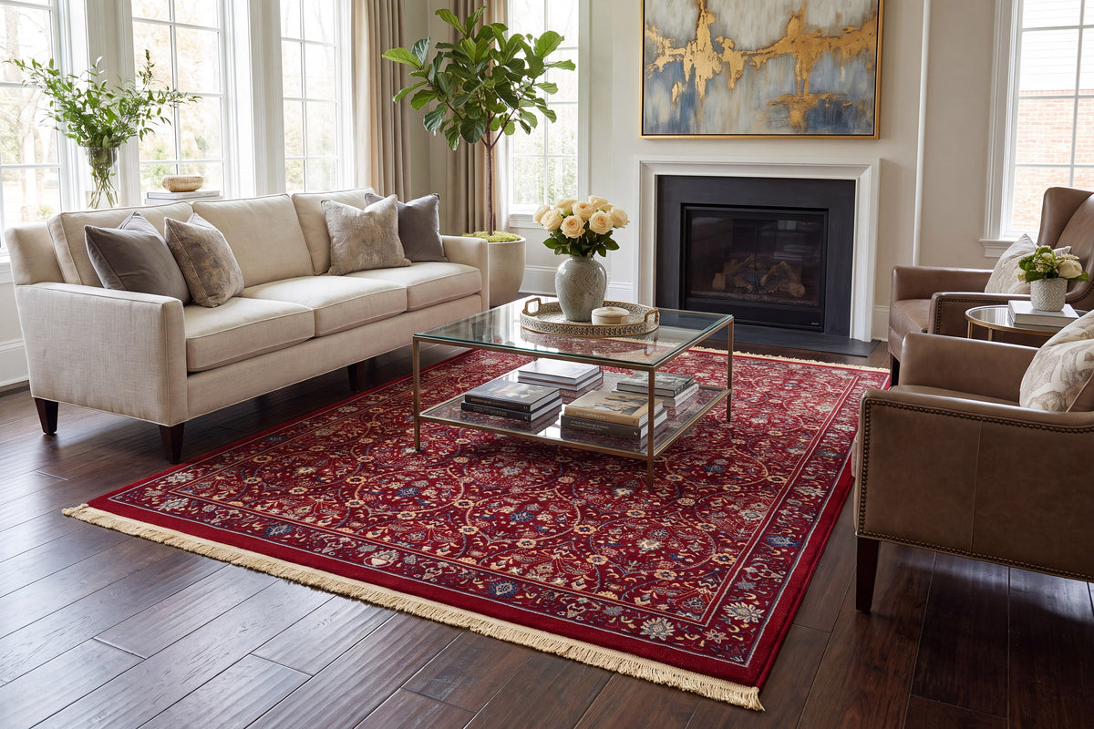 Brilliant 7278-300 Red Area Rug