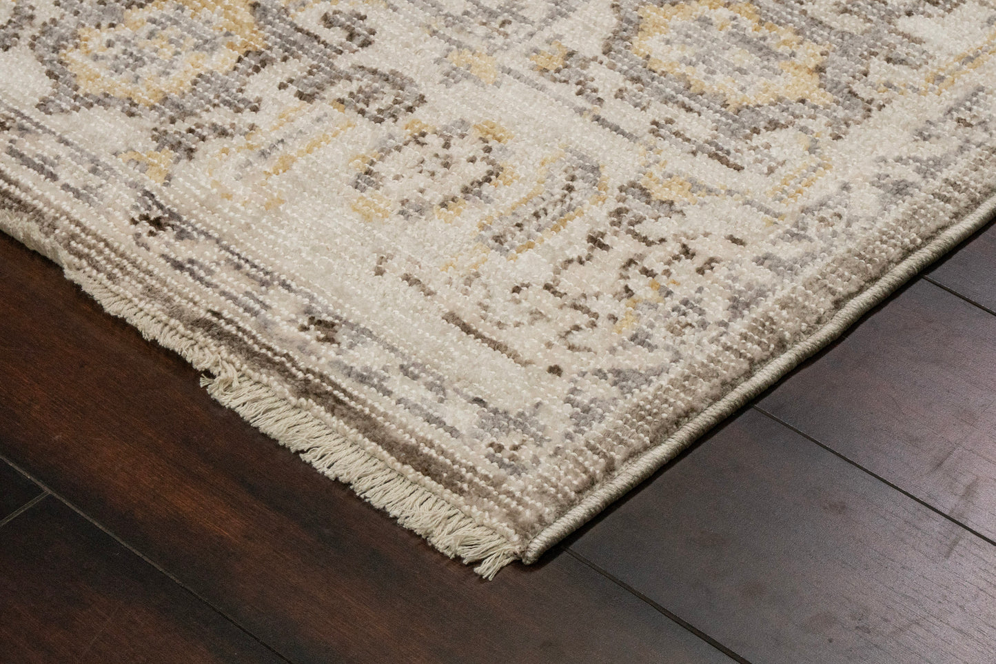Calypso 13505-190 Ivory / Grey Area Rug