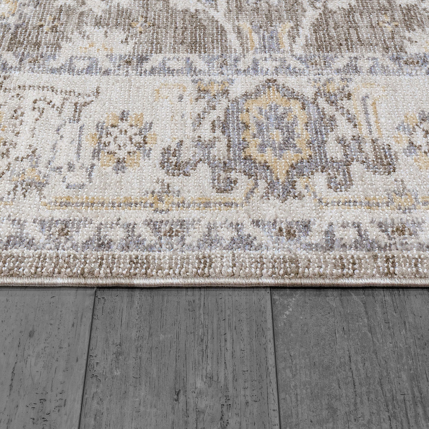 Calypso 13505-190 Ivory / Grey Area Rug