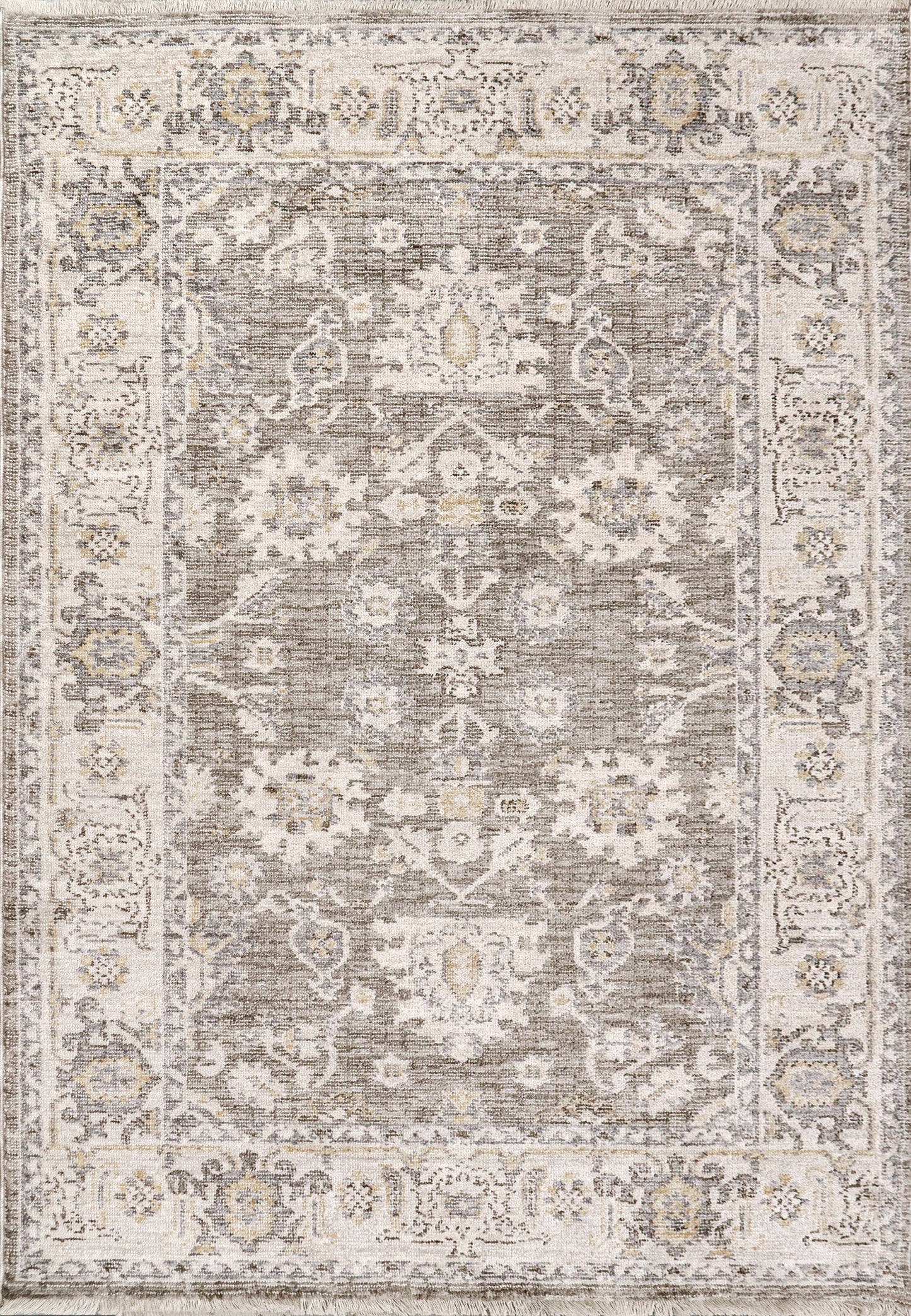 Calypso 13505-190 Ivory / Grey Area Rug