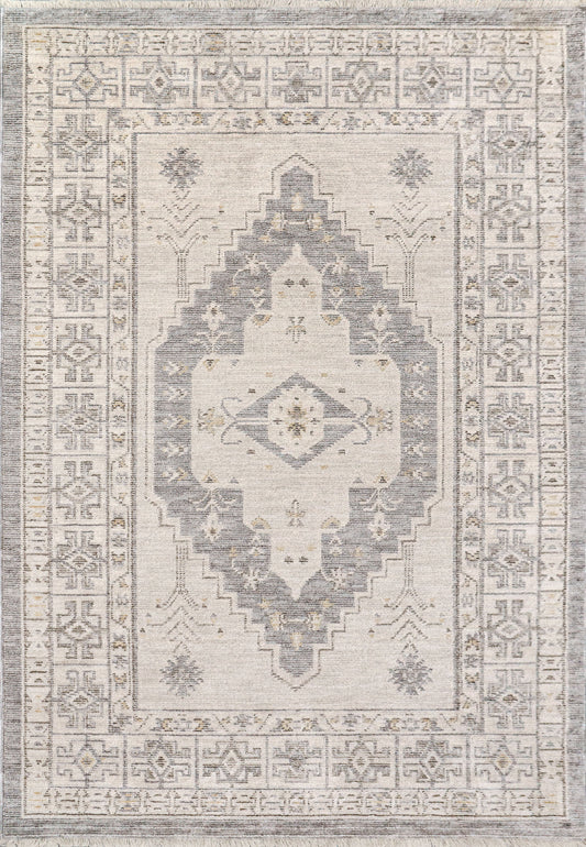 Calypso 13506-190 Ivory / Grey Area Rug