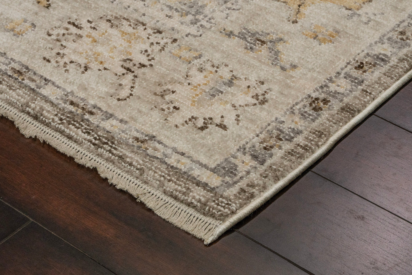 Calypso 13507-190 Ivory / Grey Area Rug