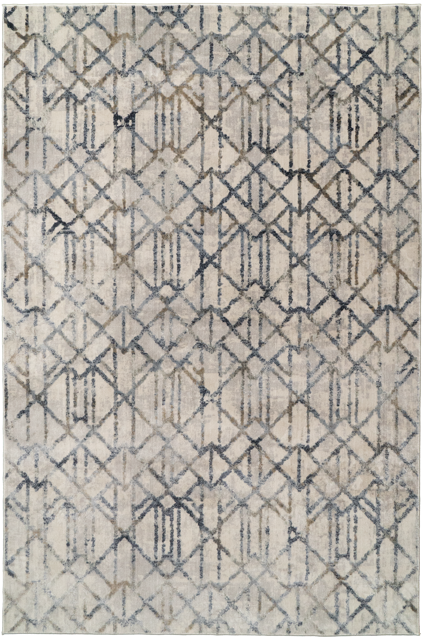 Castilla 3527-995 Grey/Multi Area Rug
