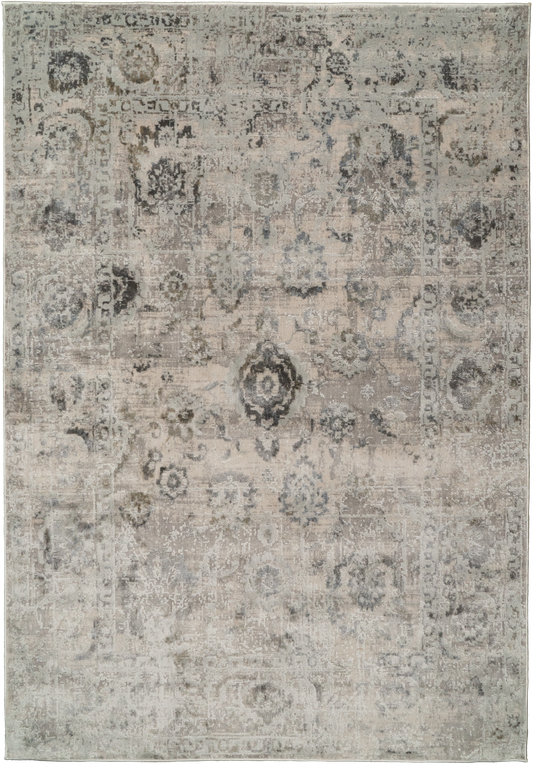 Castilla 3530-190 Ivory/Grey Area Rug