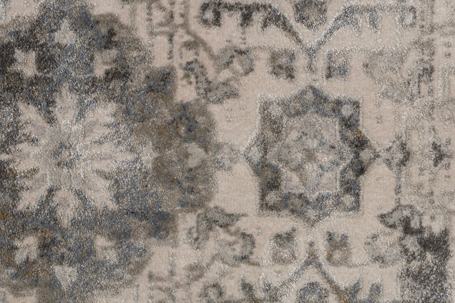 Castilla 3534-109 Cream/Silver Area Rug