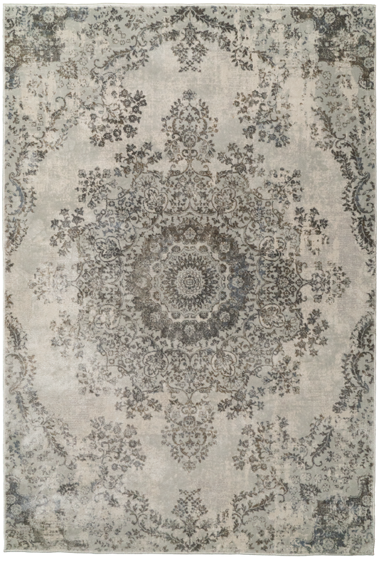 Castilla 3558-195 Light Grey Area Rug