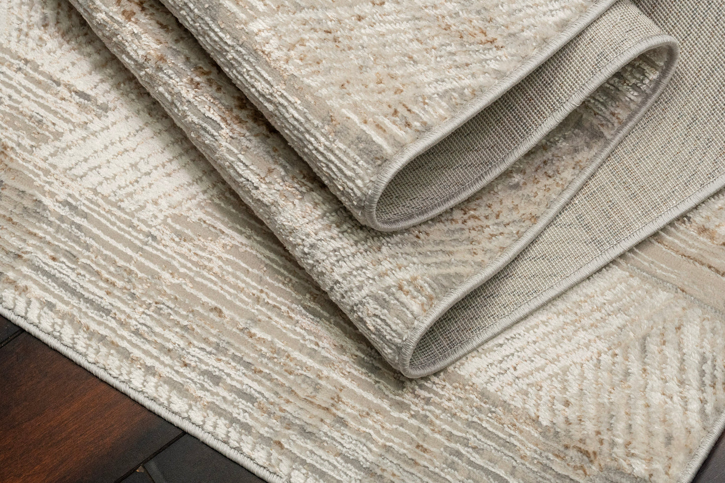 Castor 19500-190 Grey/Neutral Area Rug