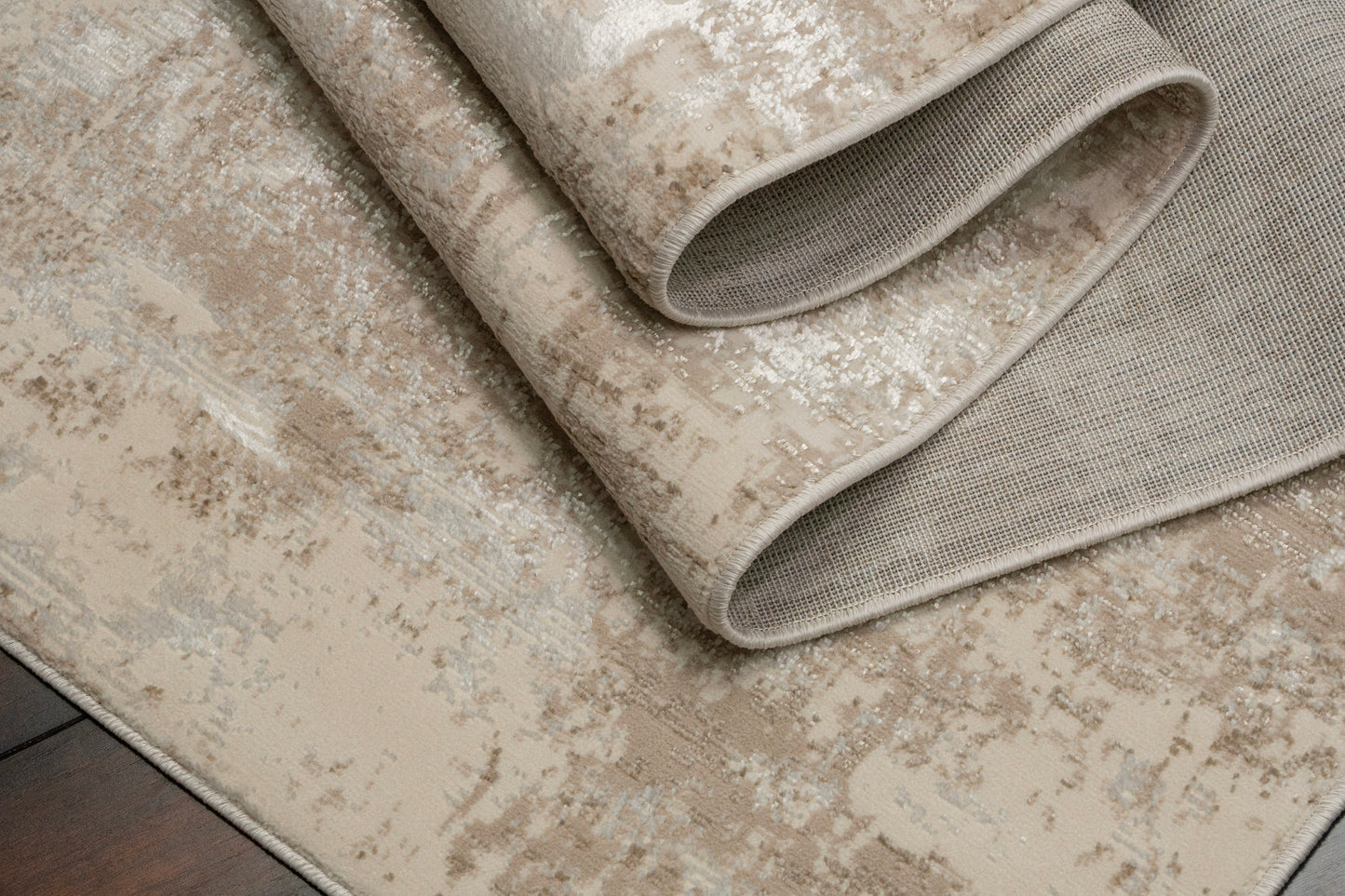 Castor 19507-180 Cream/Beige Area Rug