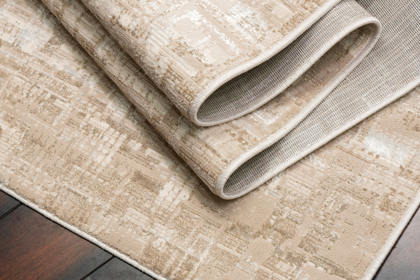 Castor 19509-180 Cream/Beige Area Rug