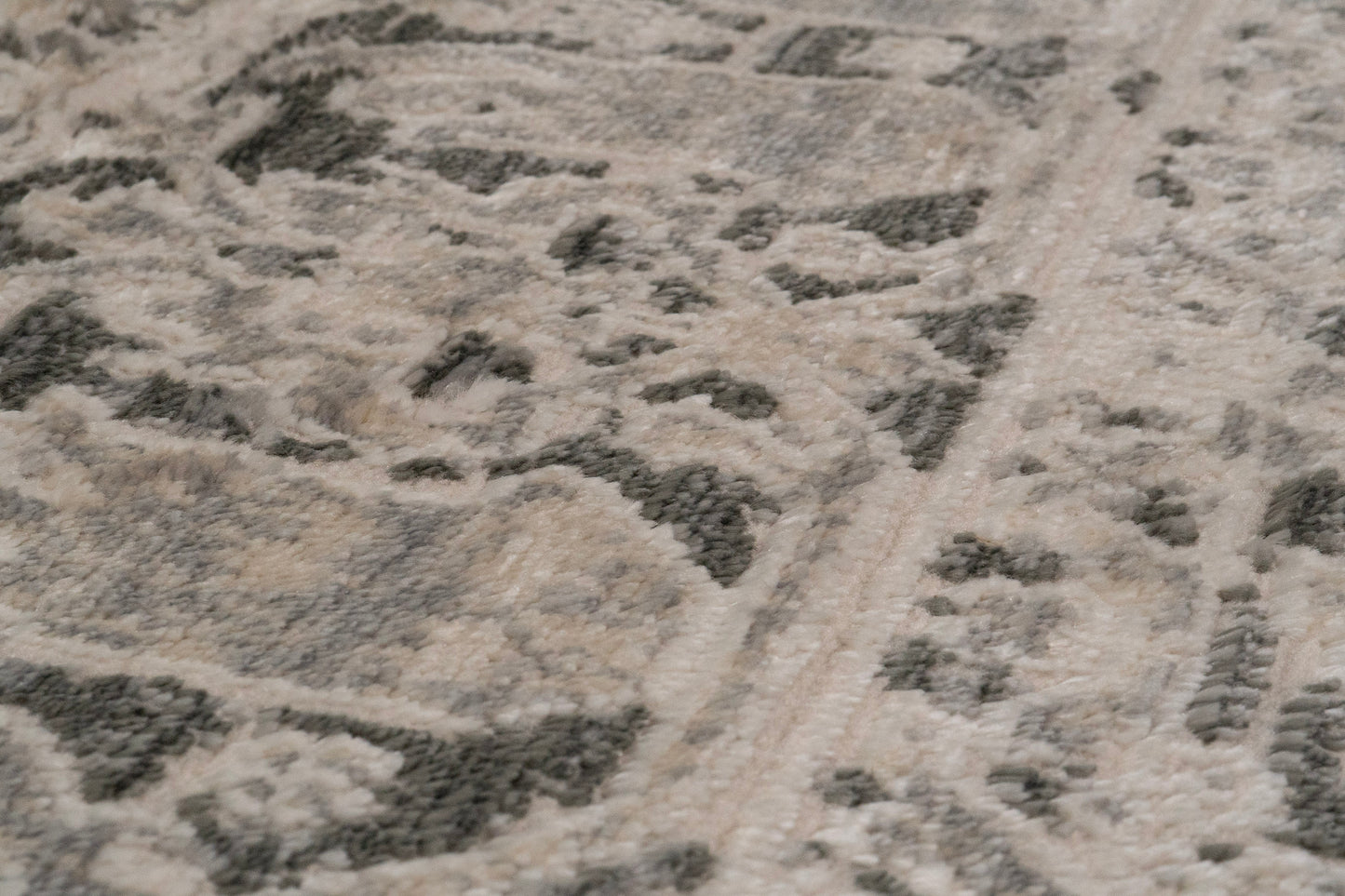 Charlotte 19900-190 Ivory/Grey Area Rug