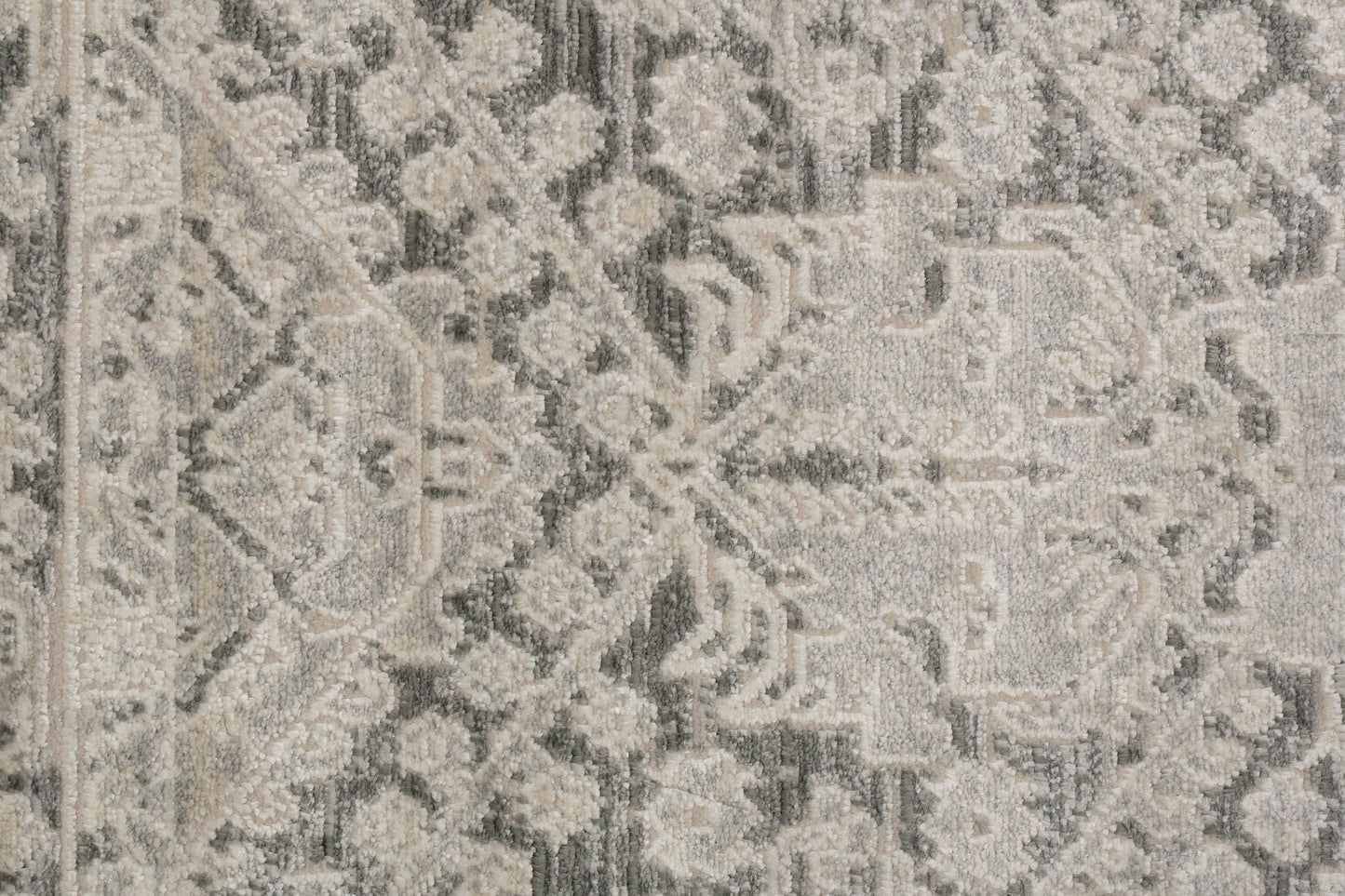 Charlotte 19900-190 Ivory/Grey Area Rug