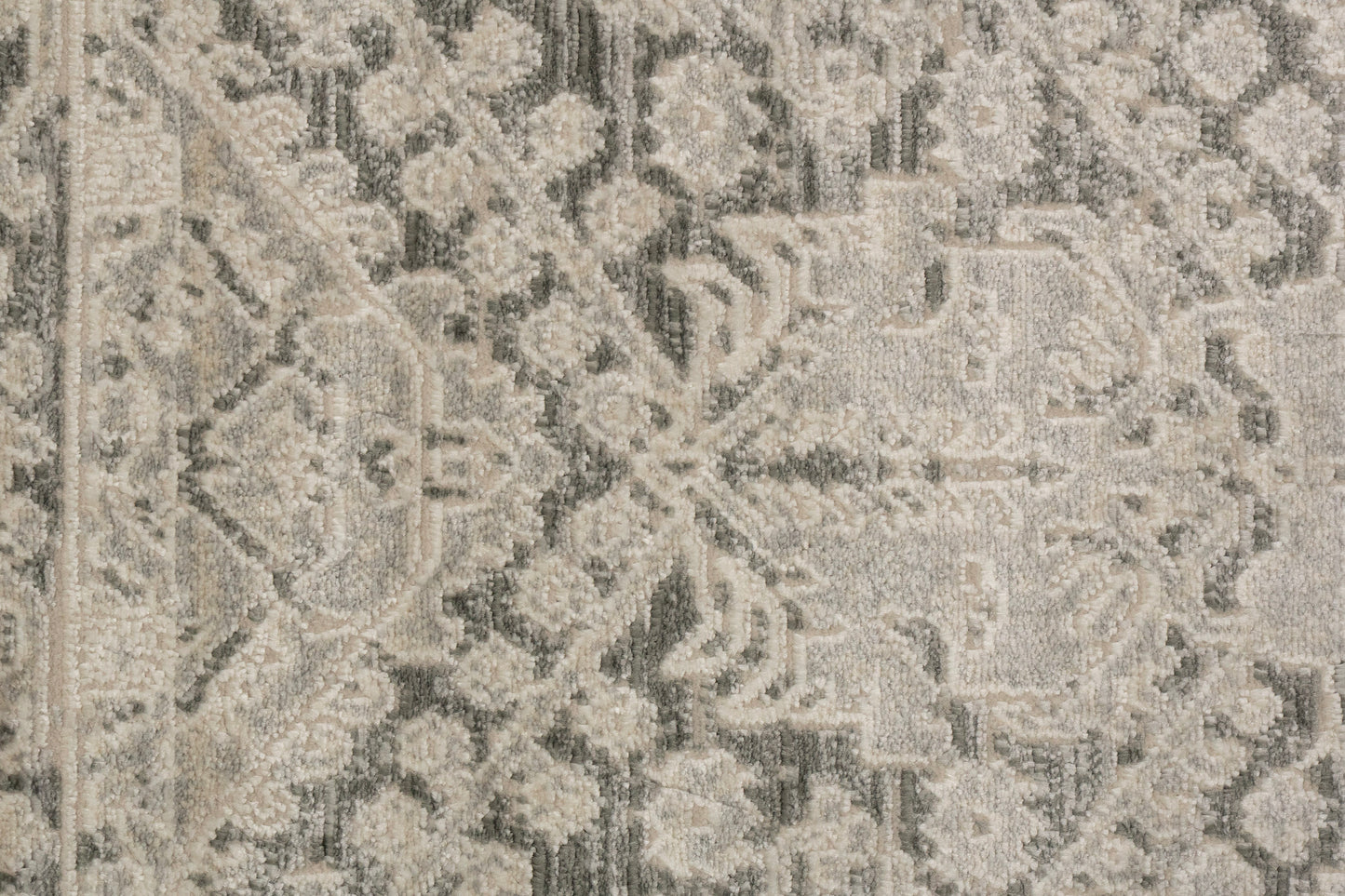 Charlotte 19900-190 Ivory/Grey Area Rug
