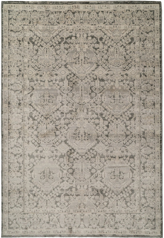 Charlotte 19900-190 Ivory/Grey Area Rug