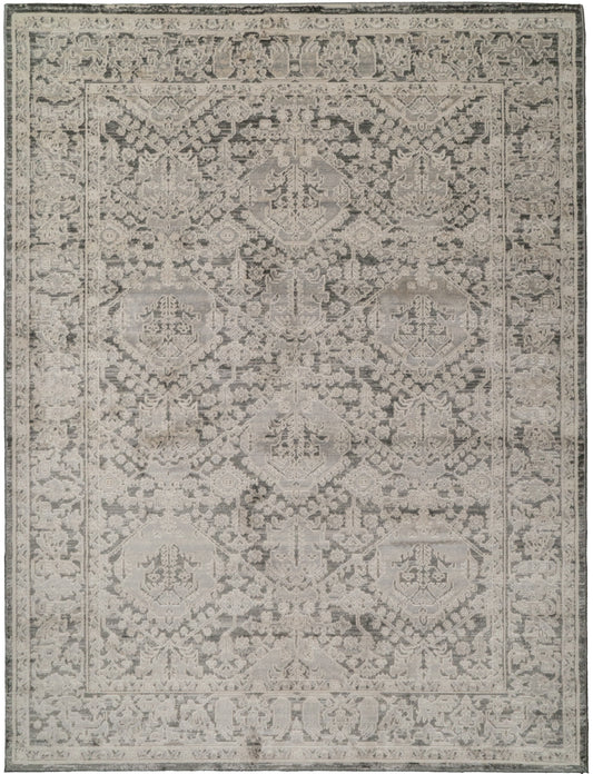 Charlotte 19900-190 Ivory/Grey Area Rug