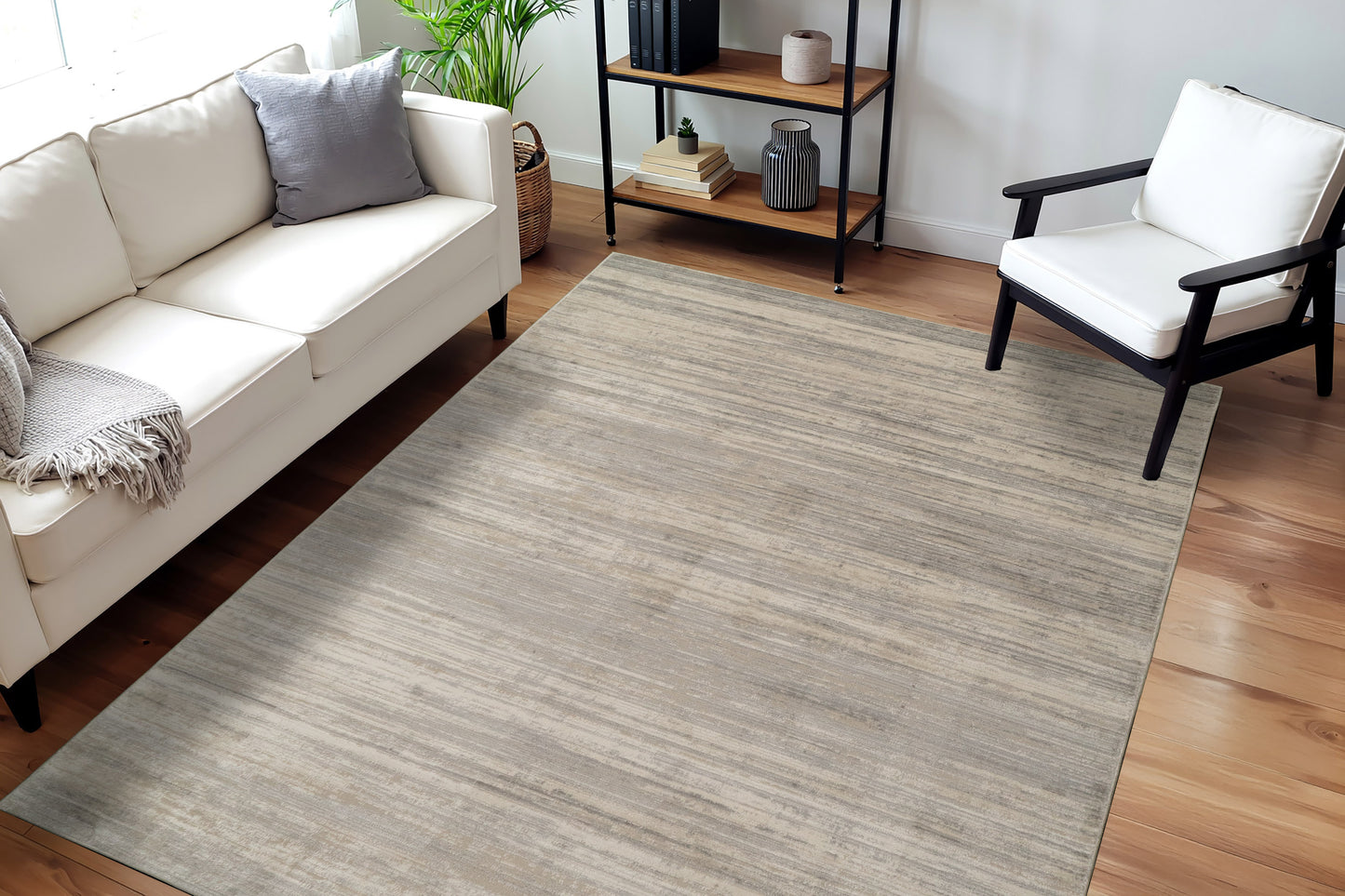 Charlotte 19904-890 Beige/Grey Area Rug