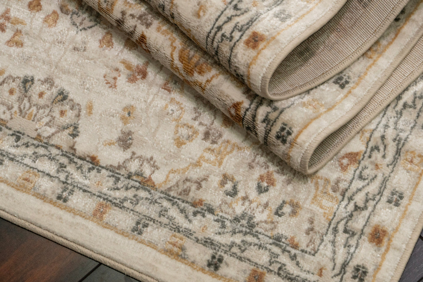 Charlotte 19905-199 Ivory/Multi Area Rug